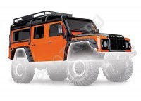 Кузов окрашеный TRX-4 Land Rover Defender (orange) - PILOTRC