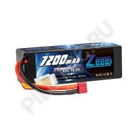 Аккумулятор Zeee Power LiPO 4s 14.8v 7200mah 80c - PILOTRC