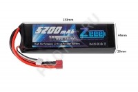 Аккумулятор Zeee Power 3s 11.1v 5200mah 60c SOFT+ TRX Plug - PILOTRC