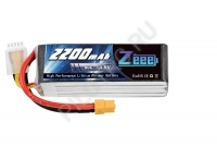 Аккумулятор Zeee Power LIPO 4S 80C 2200mah - PILOTRC