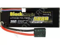 Аккумулятор Black Magic 7.4V,2S1P 35C 5000mah (hardcase w/Traxxas Plug) - PILOTRC