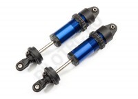  Shocks, GT-Maxx, aluminum (blue-anodized) (fully assembled w/o springs) (2.)  - PILOTRC