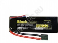 Аккумулятор Black Magic 7.4V 2S1P 50C 6500mah (hardcase w/Traxxas Plug) - PILOTRC