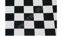 Пленка для обтяжки моделей бело-черная квадрат 3х3см, 1м - PILOTRC