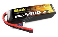 Аккумулятор Black Magic 14.8V (4S) 4500mAh 50C LiPo Deans plug - PILOTRC