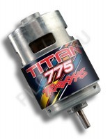 Электродвигатель коллекторный Traxxas Titan 775 (10T /16.8вольт) - PILOTRC