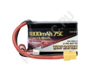 Аккумулятор VANT Battery Li-Po 7.4В 1800мАч 75C 2S (Разъем XT60) - PILOTRC