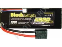 Аккумулятор Black Magic 7.4V 2S1P 50C 5000mah (hardcase w/Traxxas Plug) - PILOTRC