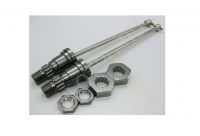   Traxxas metal Front and rear drive shafts(Al.)  - PILOTRC