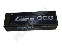 Аккумулятор GensAce LiPo 7.4В 7200мАч 70C (2S1P, серия Pro Racing, Hard case) - PILOTRC