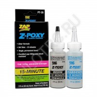 Смола эпоксидная ZAP Z-Poxy (15 минут) 113мл - PILOTRC