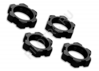   Wheel nuts, splined, 17mm, serrated (black-anodized) 4. - PILOTRC