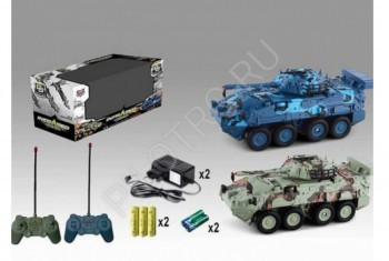 Радиоуправляемый танковый бой бронетранспортера HC-Toys 2 шт. - PILOTRC