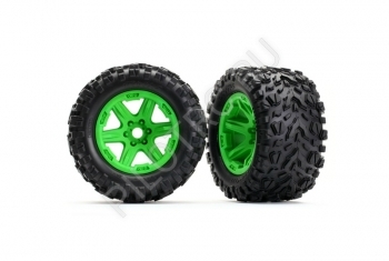    Green wheels + 3.8" Talon EXT tires + foam inserts  - PILOTRC