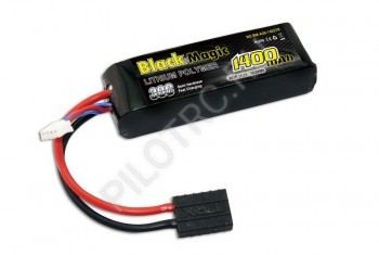  Black Magic 11.1V(3S) 1400mAh 30C LiPo TRX plug - PILOTRC