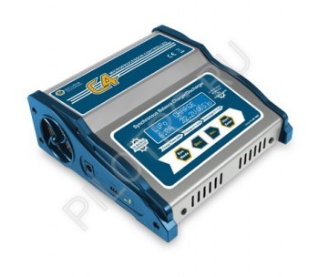 Универсальное цифровое зарядное устройство EV-PEAK С4 (220/12В, 80W, C:8A, D:2A) - PILOTRC