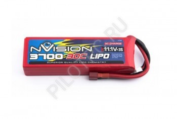  nVision Li-Po 11.1V(3s) 3700mAh 30C - PILOTRC