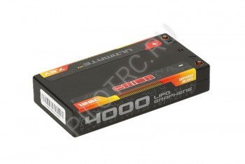 Аккумулятор LiHV Team Orion Batteries Ultimate Graphene HV 7.6 V (2s) 4000mAh 120C Hard Case Tubes - PILOTRC