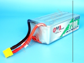  GNB Li-PO 7200mah 6S 70C (XT60) - PILOTRC