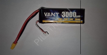  LiPo VANT Battery 14.8 3000 75C (4S,  ,  XT60) - PILOTRC