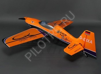 Радиоуправляемый самолет Skysun SBACH300 30CC оранжевый - PILOTRC