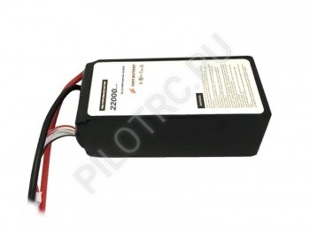  VANT Battery LiPo 22.2V 22000mAh 25C 6S soft case battery and XT90-S plug Tattu  - PILOTRC