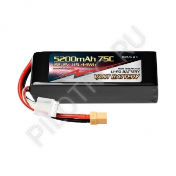  LiPo VANT Battery 22.2 7000 75C (6S,  ,  XT60) - PILOTRC