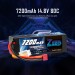 Аккумулятор Zeee Power LiPO 4s 14.8v 7200mah 80c - PILOTRC
