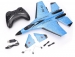 Радиоуправляемый самолет FeiXiong Toys электро FX820 SU35 Fighter Синий (EPP) - PILOTRC