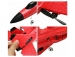 Радиоуправляемый самолет FeiXiong Toys электро FX820 SU35 Fighter Красный (EPP) - PILOTRC